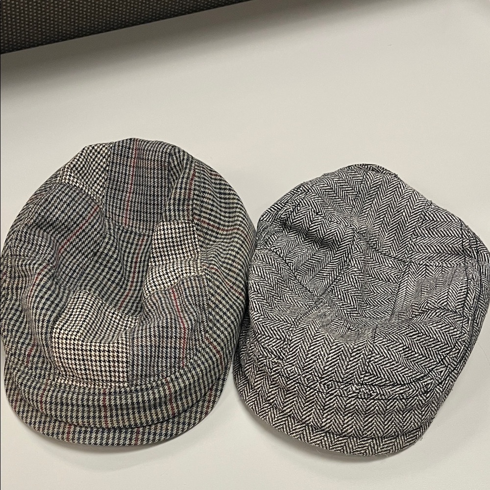 Original Penguin Black and Gray Wool Blend Hats / caps L/XL